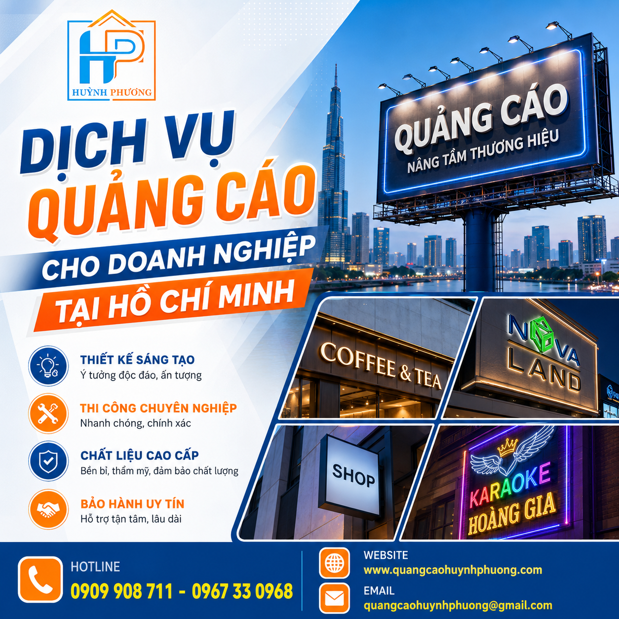 Dịch Vụ Quảng Cáo Cho Doanh Nghiệp Tại Hồ Chí Minh