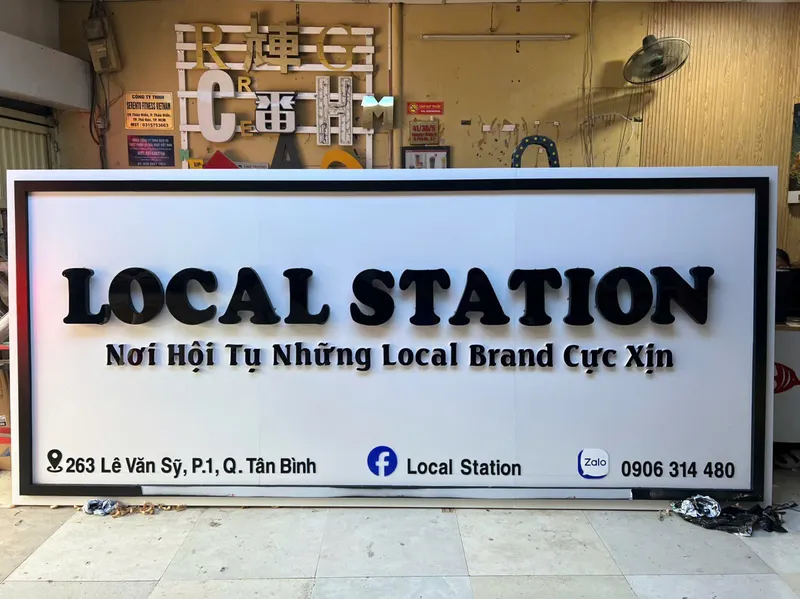 Gia công chữ nổi inox vàng gương cao cấp chuyên nghiệp